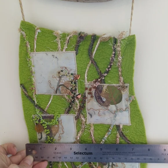 Fiber Art Wall Hanging - Picture 7 of 7
